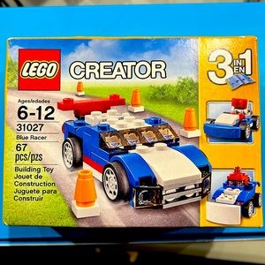 Lego 3-1 blue racer